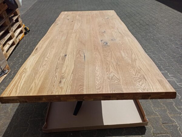 Esszimmer Tisch Wildeiche Massivholz Spiderge – Bild 4