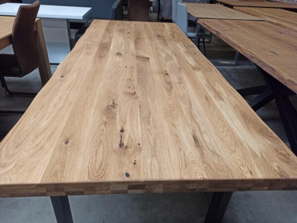 Esszimmer Tisch Wildeiche Massivholz 260x100