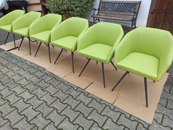 Sessel Esszimmersesel mit Armlehnen Lemon. – Bild 2
