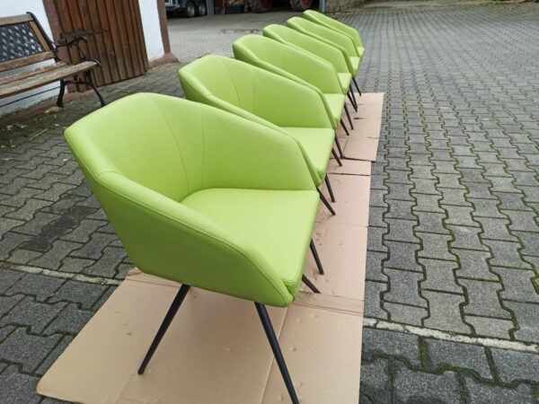 Sessel Esszimmersesel mit Armlehnen Lemon. – Bild 4