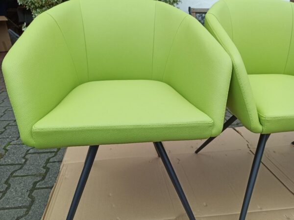 Sessel Esszimmersesel mit Armlehnen Lemon. – Bild 9