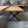 Esszimmer Tisch Wildeiche Massivholz 180x100 – Bild 3