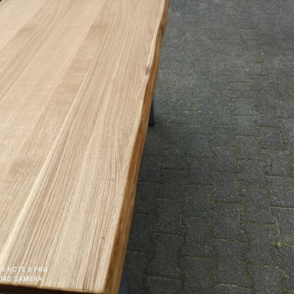 Esszimmer Tisch Wildeiche Massivholz 180x100 – Bild 4